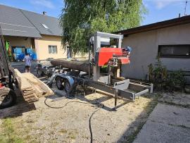 Vannesaha TP-600 mobilní , |  Sahauskoneet | Puutyökoneet | Drekos Made s.r.o