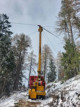 Torninosturi / kaapelinosturi KOLLER K602 | Metsäkoneet | Puutyökoneet | KOMITrade s.r.o.
