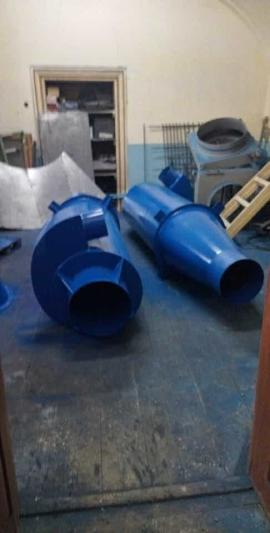 Ulosvedin Cyklonový odlučovač pílin  |  Uunit, ilmakoneet | Puutyökoneet | Juraj polovka šneky výroba 