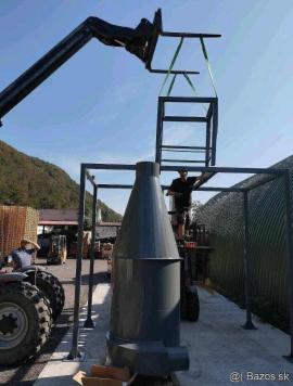 Ulosvedin Cyklonový odlučovač pílin  |  Uunit, ilmakoneet | Puutyökoneet | Juraj polovka šneky výroba 