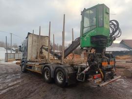 Tukkiauto Scania R450 |  Kuljetuskoneet | Puutyökoneet | Tartak Drewbud