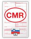 Kansainvälinen CMR-rahtikirja CMR (english & slovenščina)